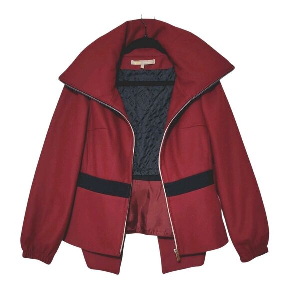 Babylon Collection Italy Womens Big Bow Coat US S 4 It.42 - Preppy Cute Flawless - Picture 6 of 8